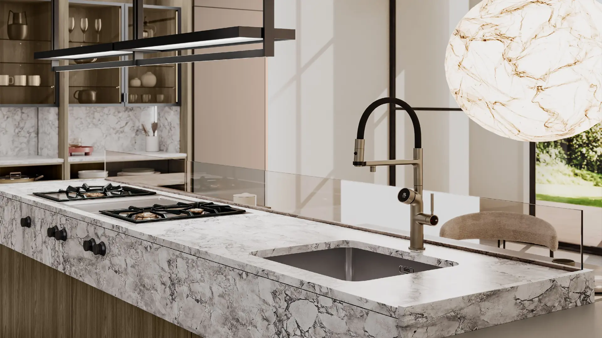 Charles Yorke Torf House handcrafted kitchen