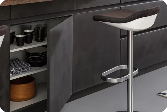 LEICHT AVANCE drawer and front detail