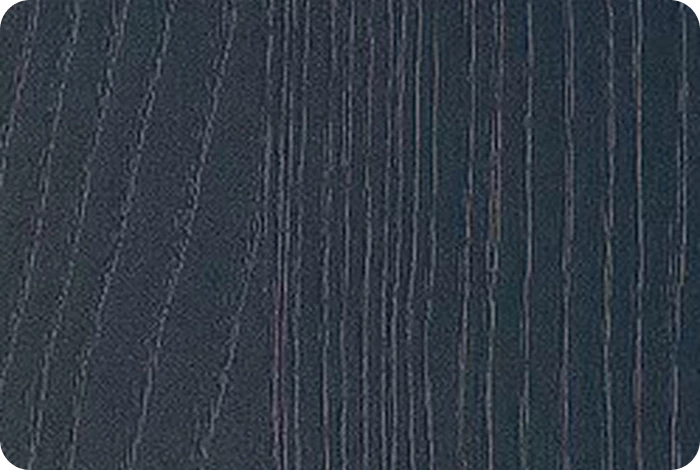 Dark neutral wood finish detail