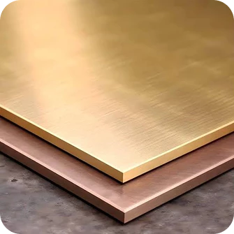 Brass and bronze kitchen handle material