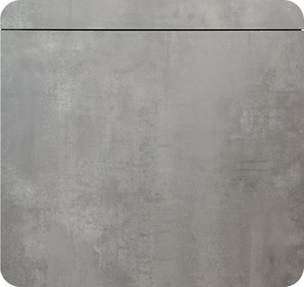 Concrete gray kitchen front sample
