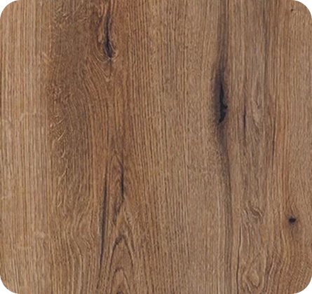 Rustic wood finish sample